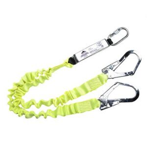 FP52 - Double Elasticated 1.8m Lanyard With Shock Absorber